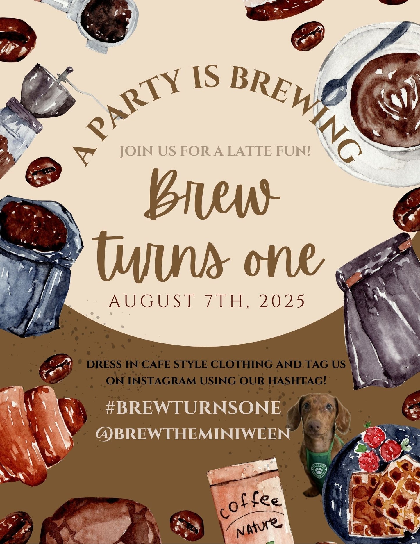 BREW’S BDAY TAG