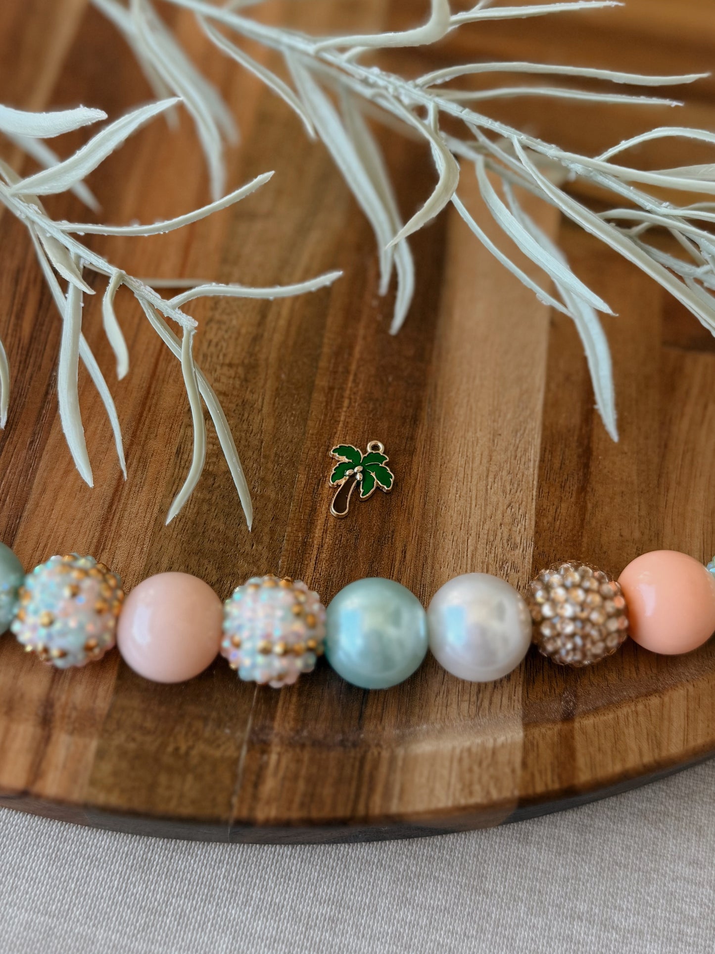 palm tree charm | add on