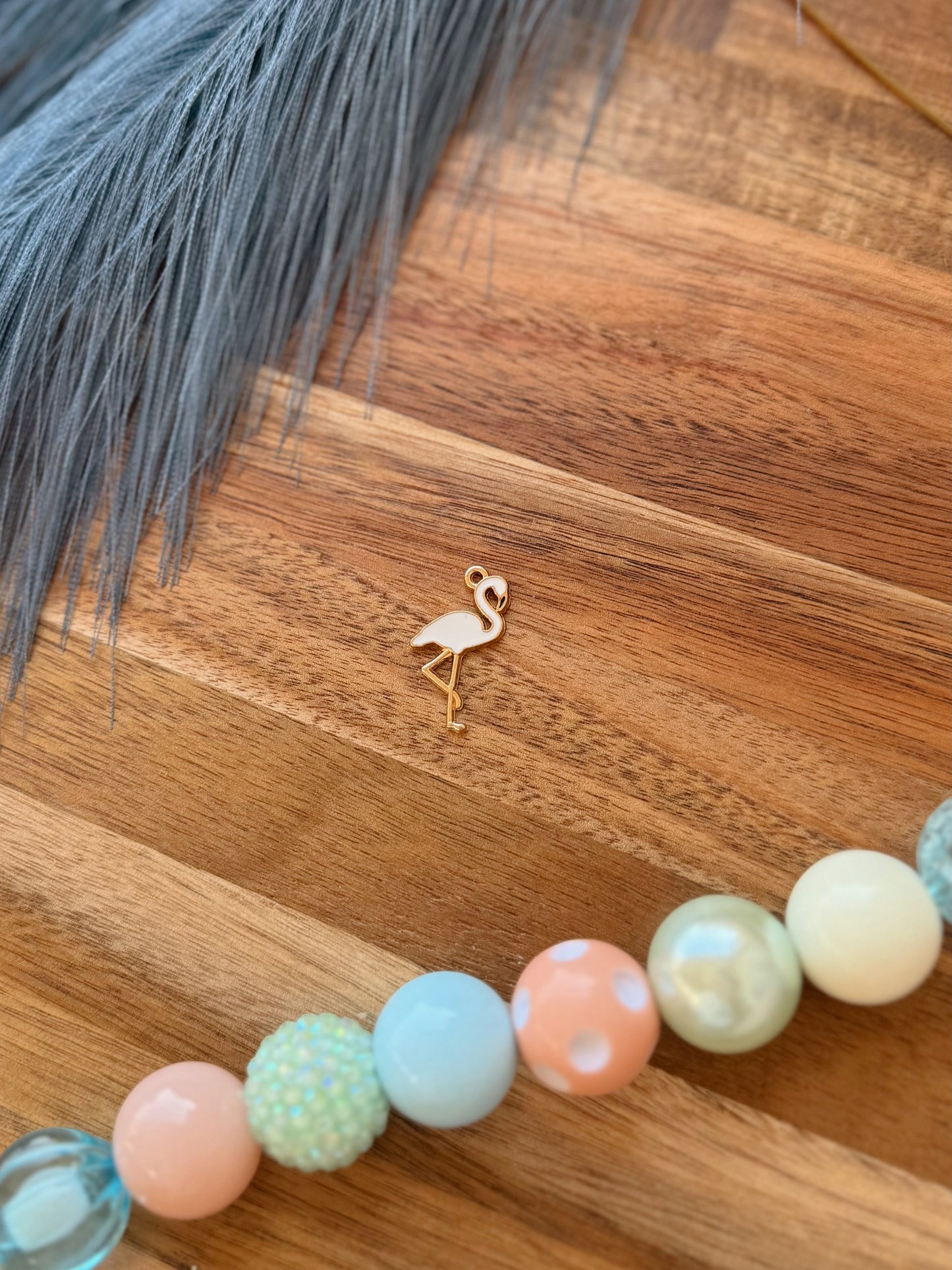 flamingo charms | add on