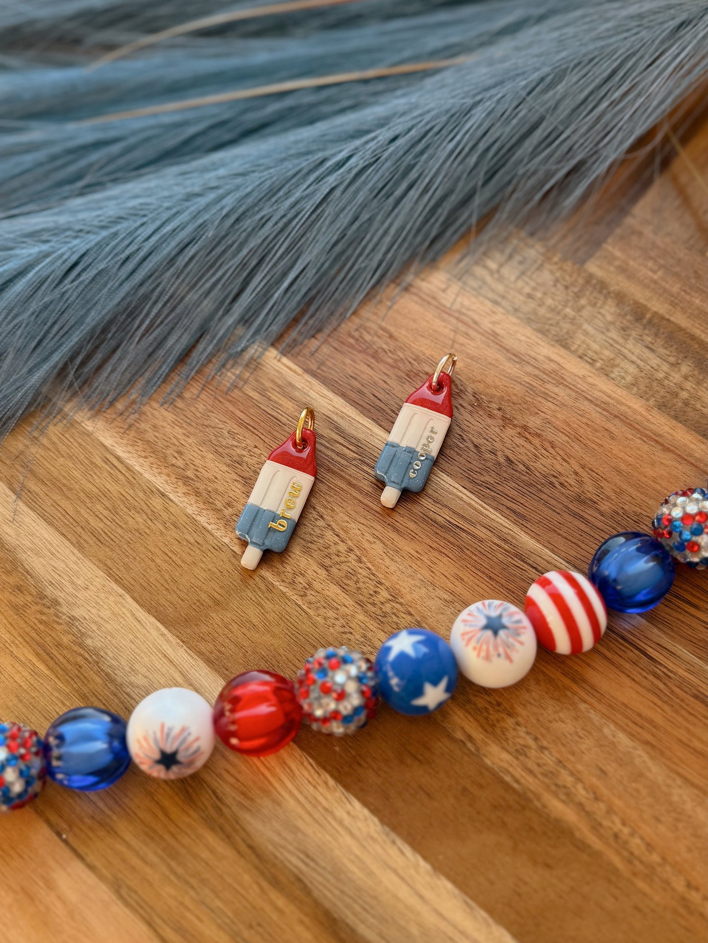 bomb pop | pet id tag