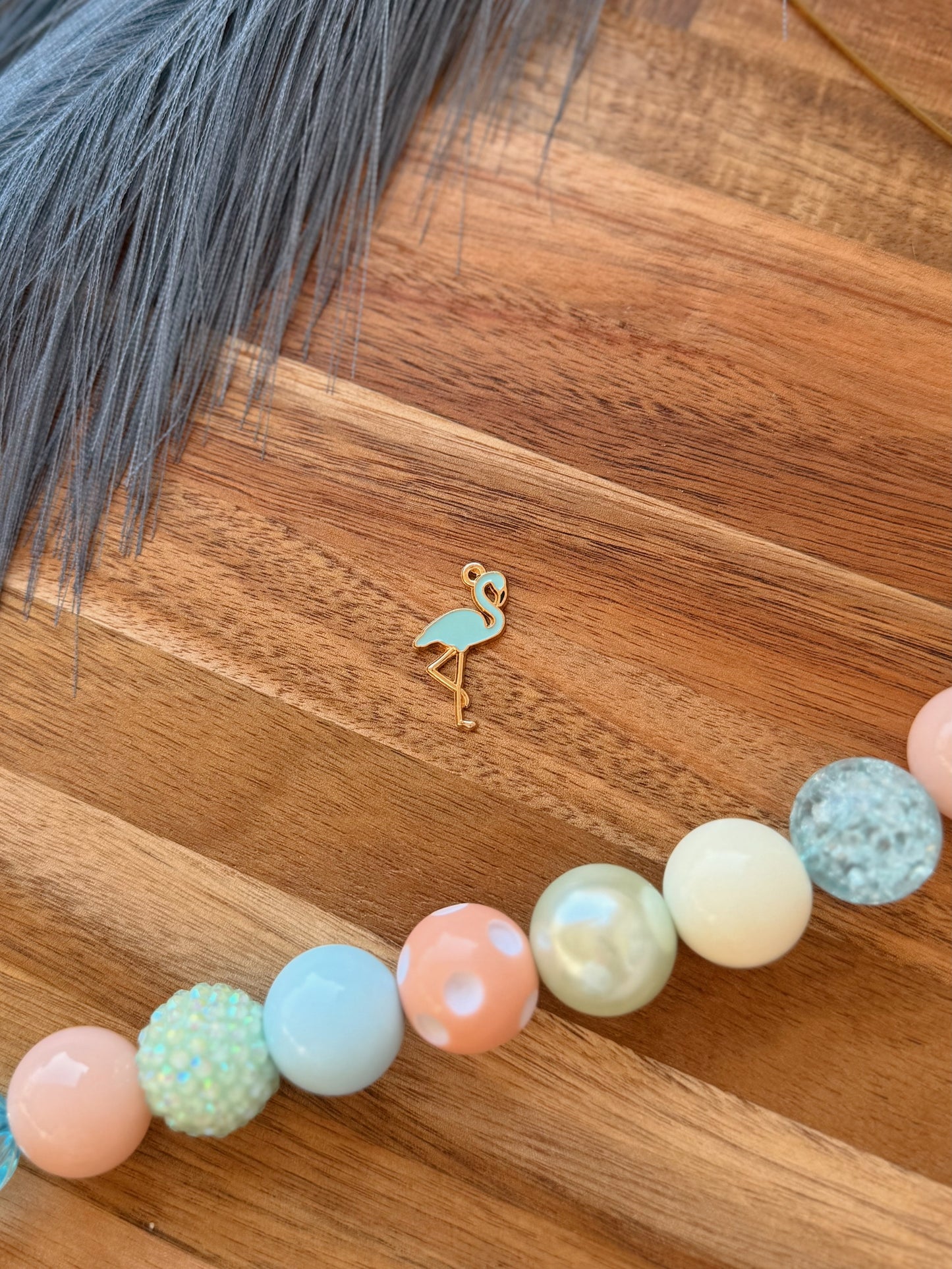 flamingo charms | add on