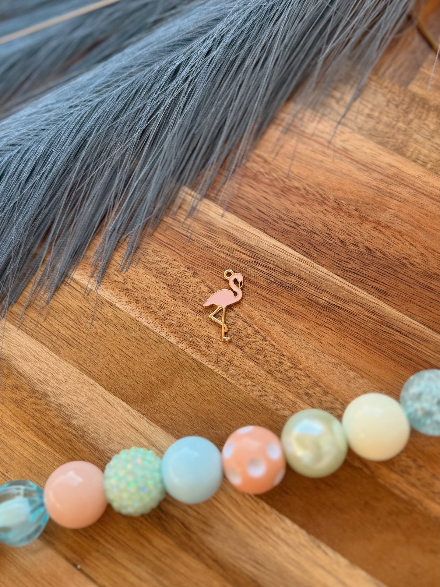 flamingo charms | add on