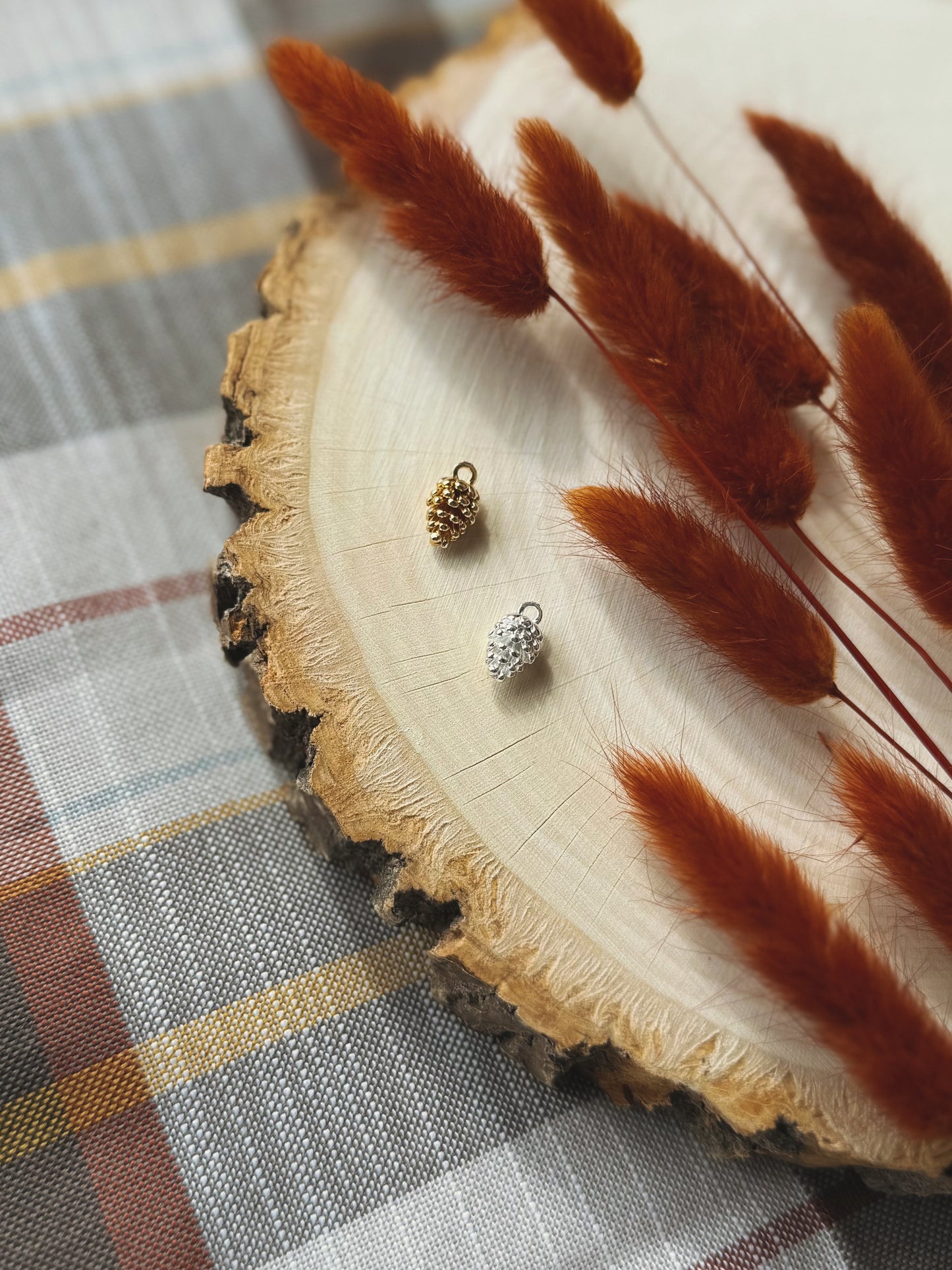 pine cone charm | add on