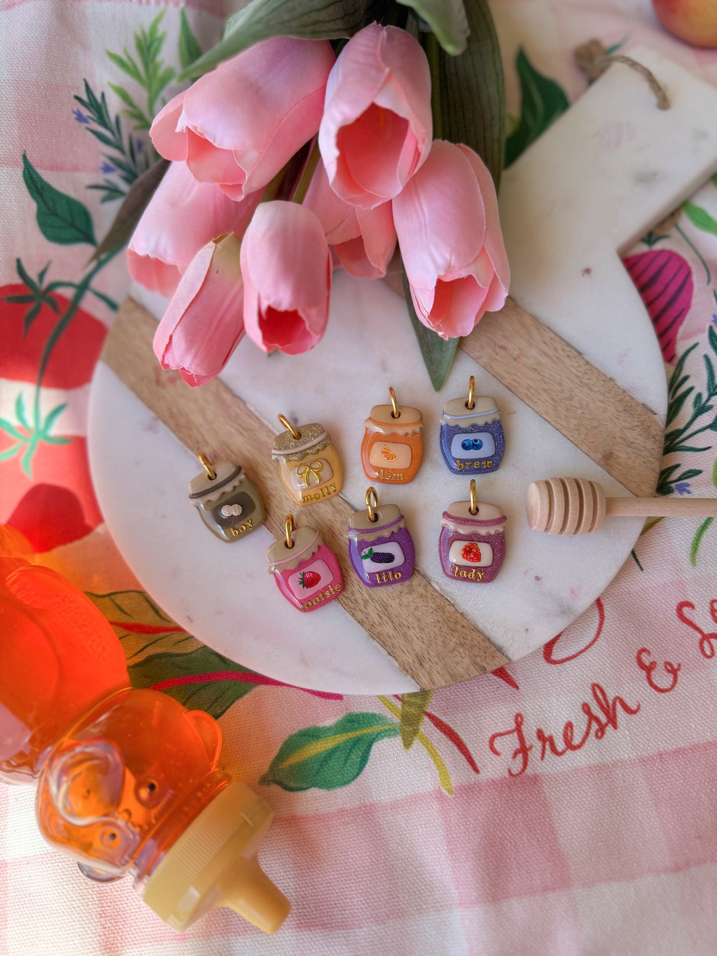 Spreads | Clay pet id tag