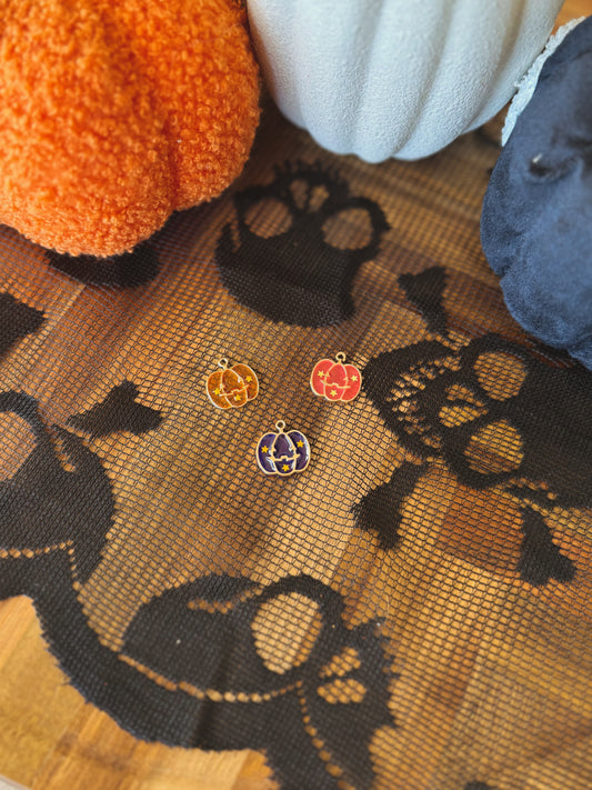 jack-o-lantern charm | add on