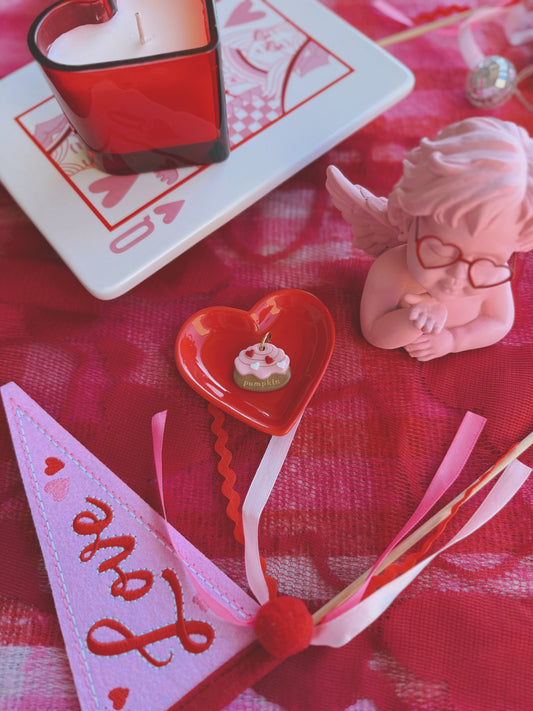 sweetheart roll | clay pet id tag