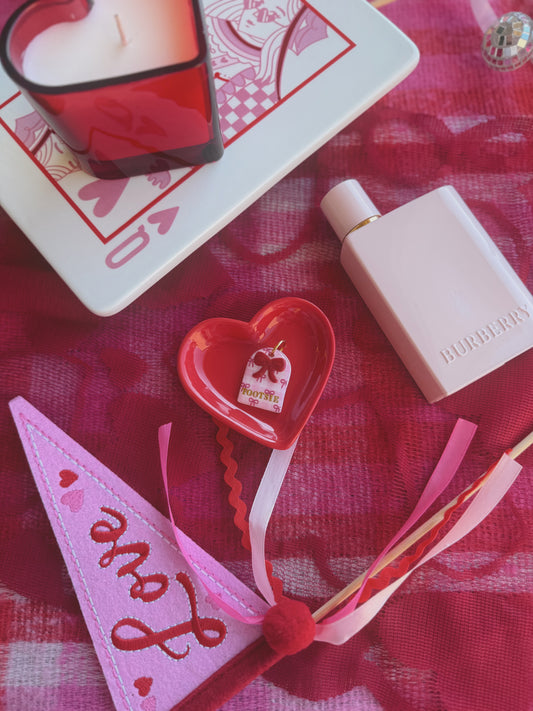 pretty in plaid | clay pet id tag