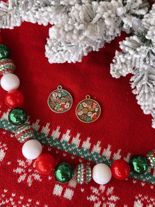holiday blend | resin pet id tag