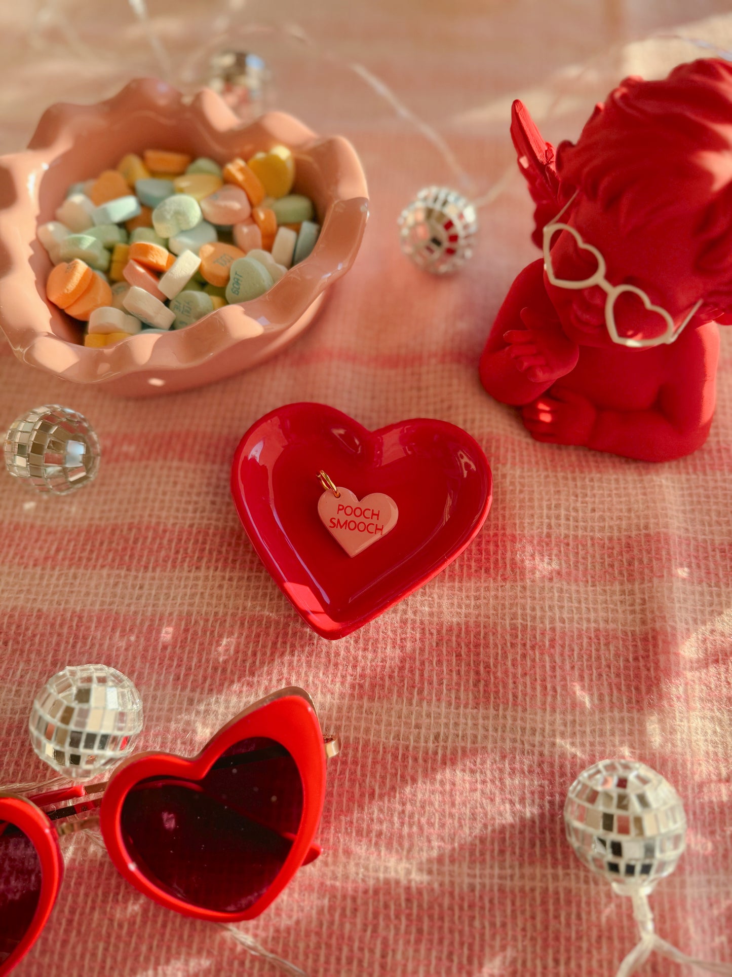 sweethearts | clay pet id tag