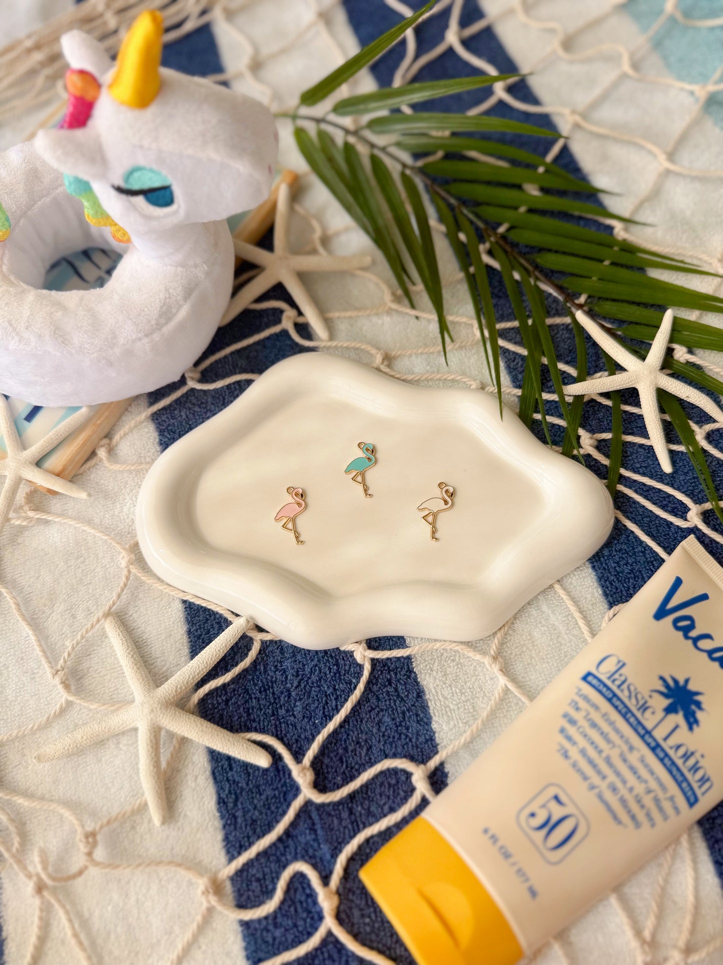 flamingo charms | add on
