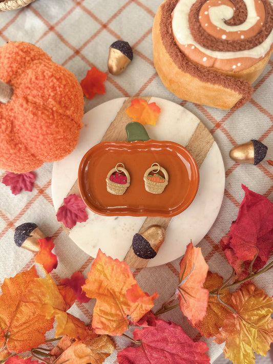 Harvest Basket | Clay pet id tag