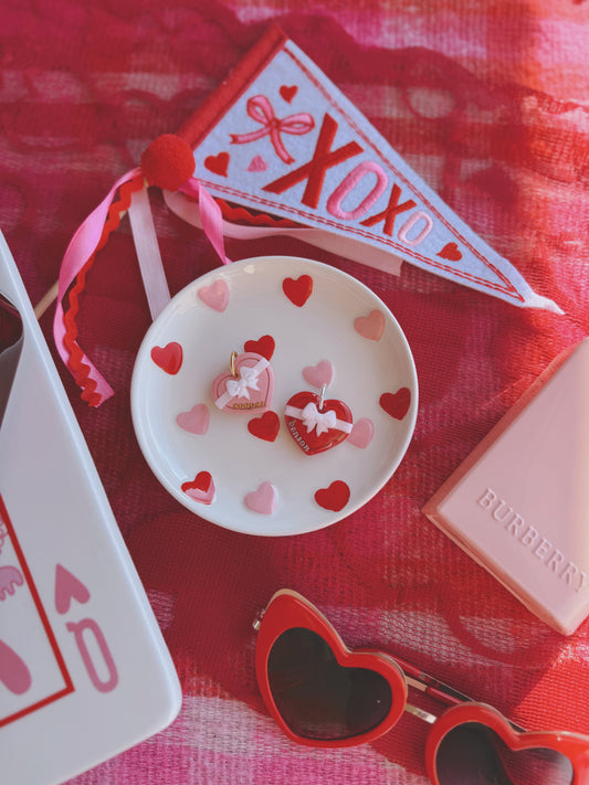 chocolate box | clay pet id tag