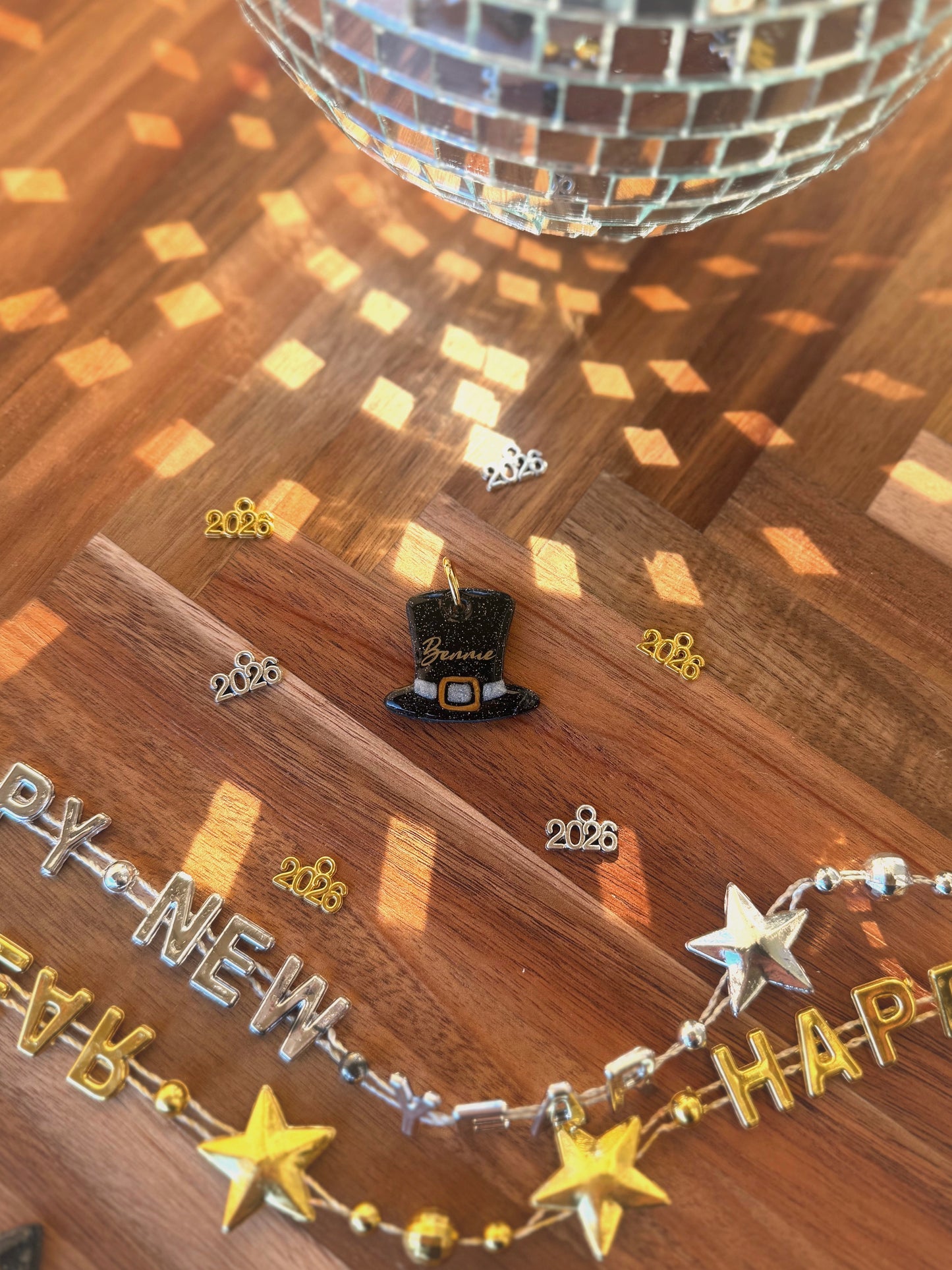 NEW YEAR | clay pet id tag