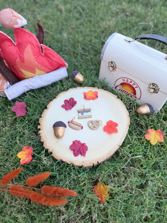 Campfire Cravings | Clay pet id tag
