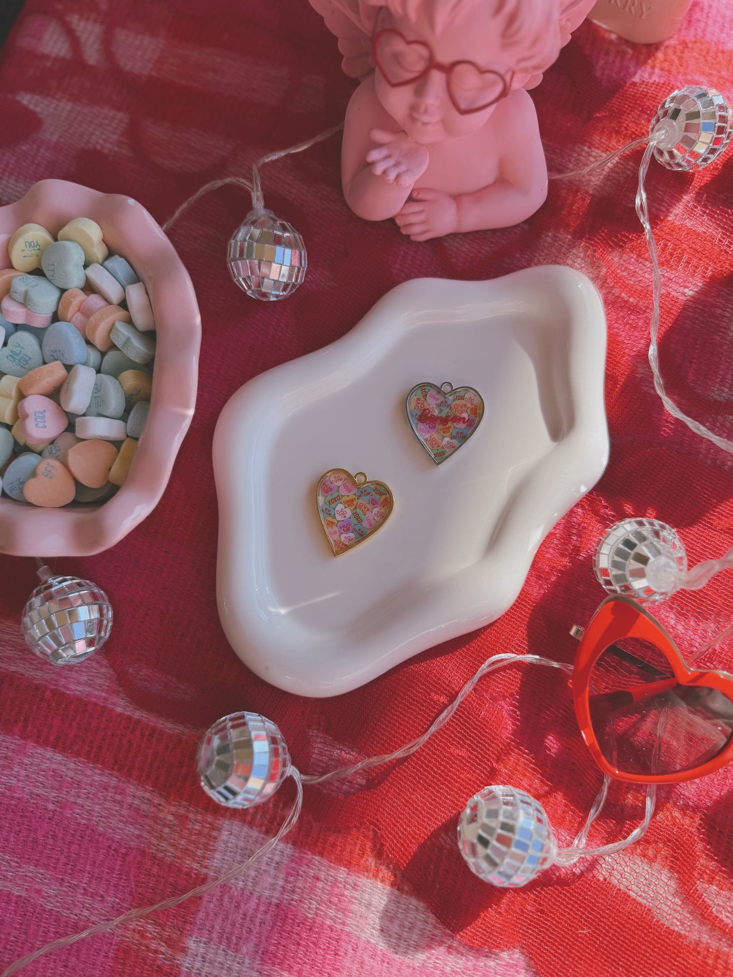 love notes | resin pet id tag