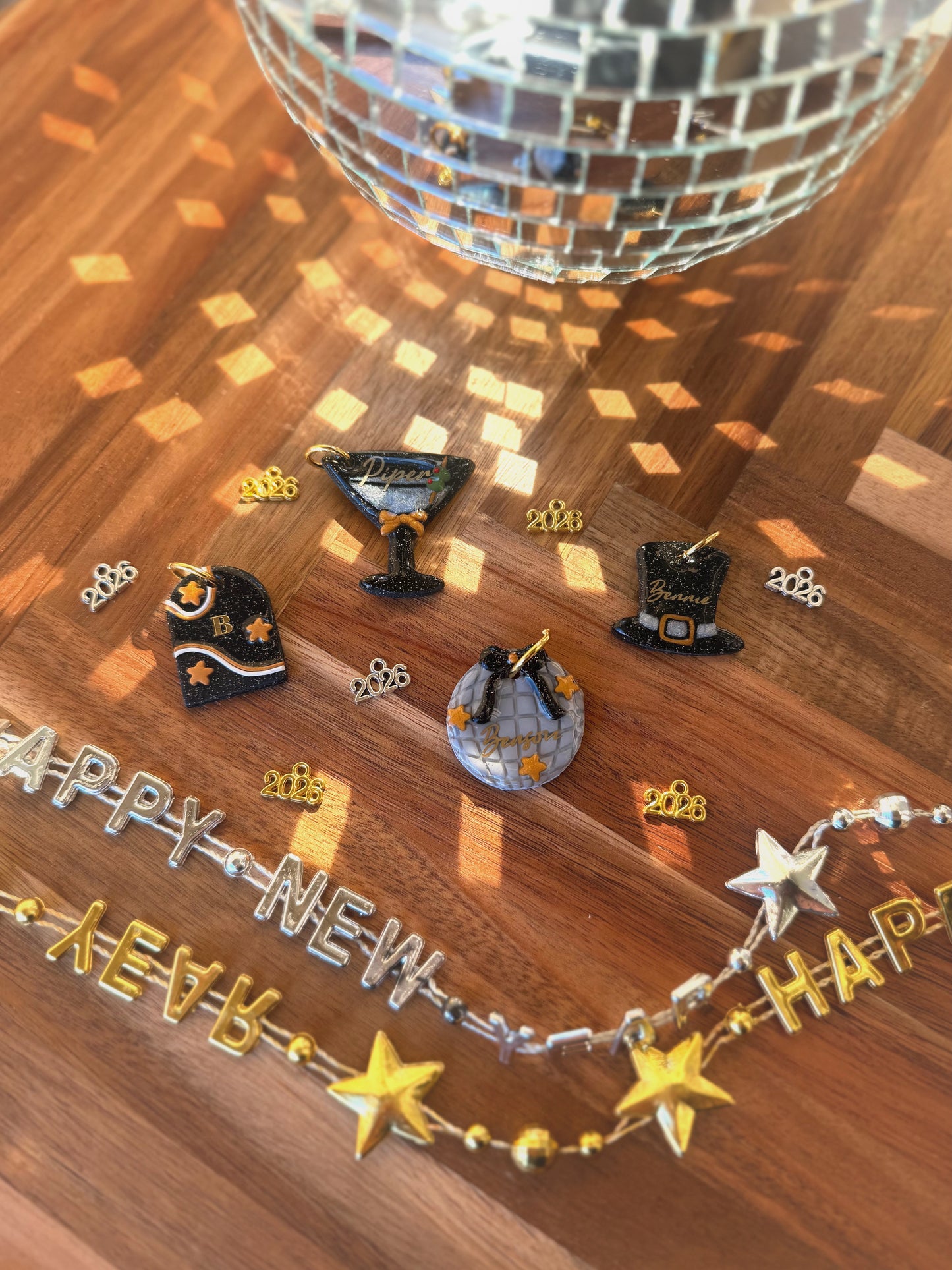 NEW YEAR | clay pet id tag