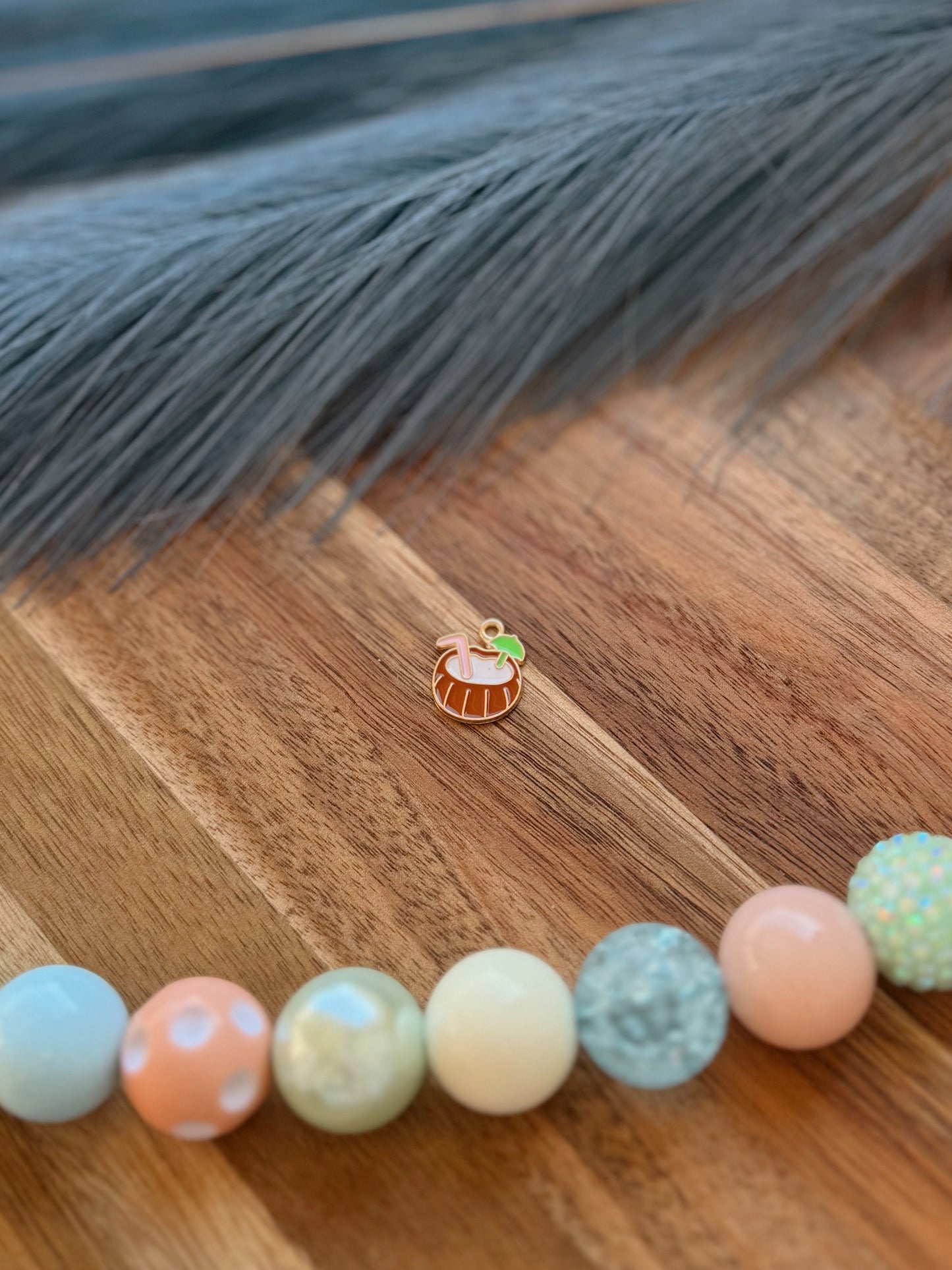 coconut drink charms | add on