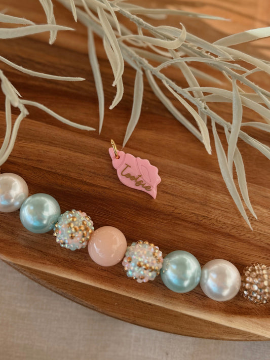 Conch Shell | clay pet id tag
