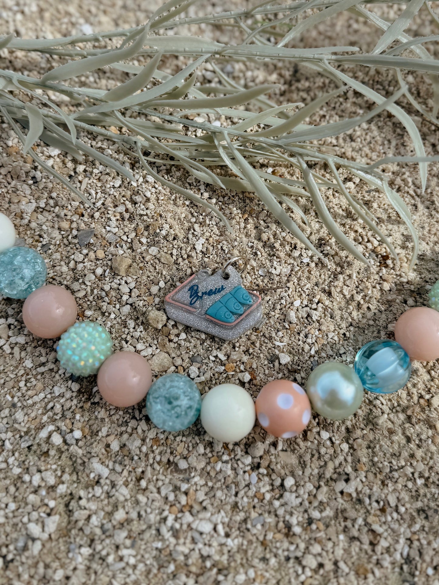 sardine tin | clay pet id tag